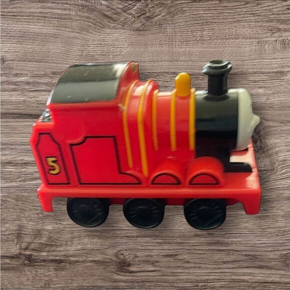 Thomas the Train James Limited #5 Pull Back and Go Gullane Mattel 2009 Red - Picture 6 of 9